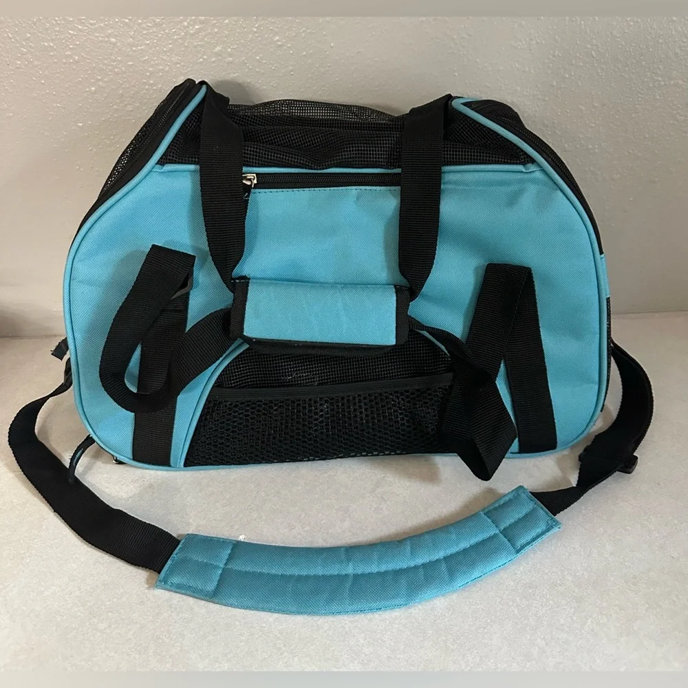 Petcomer Pet Traveler Dog Or Cat Carry Cage Tote Bag Carrier With Shoulder Strap